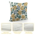 thumbnail image 4 of Gardenia Oblong  Embroidery Flowers Decorative Pillow, 4 of 5