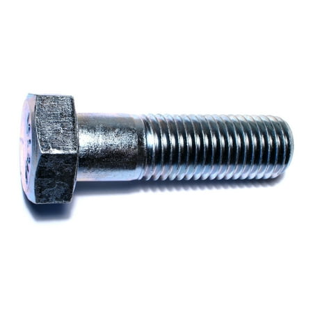 

7/8 -9 x 3 Zinc Plated Grade 5 Steel Coarse Thread Hex Cap Screws (14 pcs)