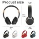 thumbnail image 4 of Sidaley Auriculares para ordenador compatibles con Bluetooth V5.0, auriculares USB para teléfono, botón de viaje, Control, tarjeta de soporte, Cables de audio/vídeo Azul, 4 of 6