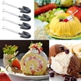 thumbnail image 3 of 50 unids/set pala para helado respetuosa con el medio ambiente plástico de calidad alimentaria Yogurt mermelada pastel cuchara pala para niños, 3 of 5