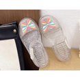 thumbnail image 5 of SGMVNU Little Girls Jelly Sandals Closed Toe Soft Rubber Sole Water Beach Shoes Summer Mary Jane Kids Princess Dress Flat, Size 2.5-3 Years, White, 5 of 6