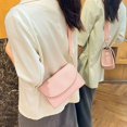 thumbnail image 3 of TAZAG 2026 new women's shoulder bag fashionable pebbled crossbody mobile phone bag PU leather small square bag, 3 of 4