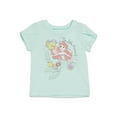 thumbnail image 3 of Disney The Little Mermaid Ariel Toddler Girls T-Shirt Leggings and Headband 3 Piece Outfit Set Toddler to Little Kid, 3 of 5
