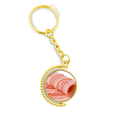 thumbnail image 1 of Accessoire Porte-Clés Connecteur en Métal texture Alimentaire Viande Crue Rouleau d'Agneau, 1 of 3