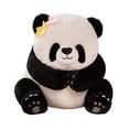 thumbnail image 3 of Muñeco de peluche de panda, cojín de panda, adorno de colección multiusos para dormir y abrazar. Estilo A, 3 of 9