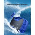 thumbnail image 4 of DBSOARS 40W Portable Bluetooth Speaker, IPX7 Waterproof Wireless Outdoor Speakers, Deep Bass, Built-in Mic for Camping, Party, Beach-Blue, 4 of 8