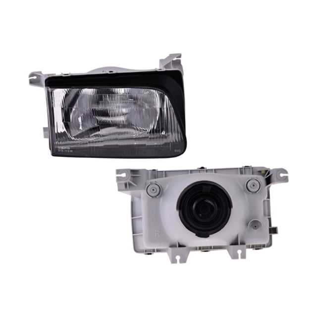 Faro DEPO Luv 1998 A 2003 Chevrolet de Plástico lado Derecho 1 Pieza