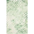 thumbnail image 1 of Safavieh Dip Dyed Green Contemporary Rug - 5' x 8', 1 of 3
