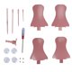 thumbnail image 2 of Juego De Adaptadores Para Máquinas De Tejer, 18 Piezas, Accesorios Para Máquinas De Tejer DIY De Rendimiento Estable Y Seguro Para Adultos Para Mantenimiento, 2 of 7