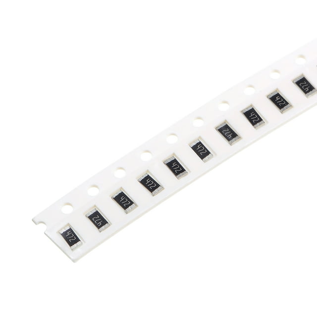 Uxcell 4700 Ohm 1/4W 1206 Resistencias de Chip de Dispositivos Montados en Superficie Fijas 5% de Tolerancia 300 Contar