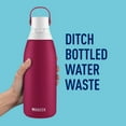 thumbnail image 6 of Brita Stainless Steel Ruby Water Bottle Leak Proof Filter, 6 of 9