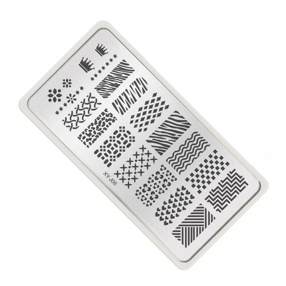 1pc Nail Stencils Nails Art Nail Art Stamping Nail Stamp Templates Plates for Gel Nail Polish Manicure Image Plate