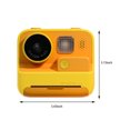 thumbnail image 3 of Lens Photography Camera Toys Instant Print Camera For Kids Toy Camera With Print Paper Portable Digital Creative Print Camera For Boys And Girls Yellow, 3 of 8