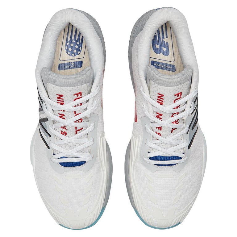 New Balance Men`s Fuel Cell 996v5 2E Width Pickleball Shoes White