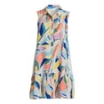 thumbnail image 5 of Time and Tru Women's and Women's Plus Sleeveless Shirt Dress, Sizes XS-4X, 5 of 5
