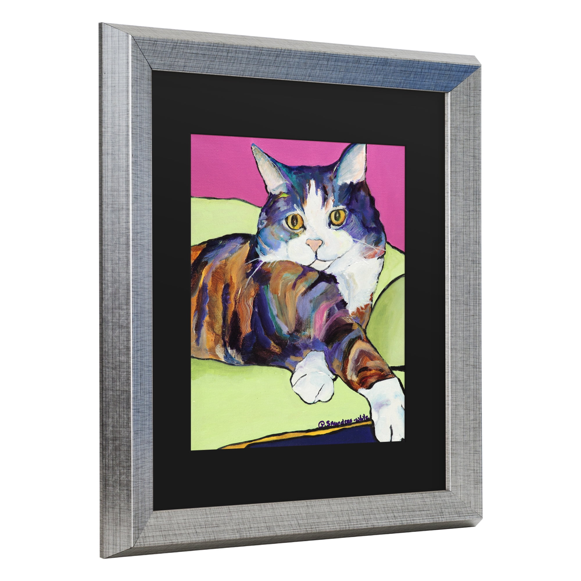 Trademark Fine Art 'Ursula' Canvas Art by Pat Saunders-White