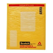 Scotch Plastic Bubble Mailer, 8.5 in. x 11.25 in., Yellow, 5 Pack