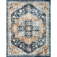 thumbnail image 3 of Traditional 9x12 Area Rug (8'9'' x 11'3'') Oriental Rust, Rust Living Room Easy to Clean, 3 of 9