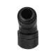 thumbnail image 1 of Adaptador de codo para sistema de refrigeración por agua con rosca G1/4, codo giratorio de 45° para tubo duro de 9,5x12,7, color negro, 1 of 8