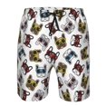 thumbnail image 3 of Fotbe Bulldog Sunglasses Face Trajes de Baño Estampados para Hombre, Shorts de Verano de Secado Rápido, Ropa de Playa, Bañadores-XX-Large, 3 of 6