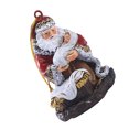 thumbnail image 4 of Sitting Santa with Baby Figure Resin Christmas Decoration Santa Figure Pendant, 4 of 8