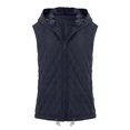 thumbnail image 4 of Gaexia Vest for Women ,Winter Lightweight Quilted Hooded Vest Warm Thin Padded Sleeveless Jacket Cozy Soft Lined Casual Fall Fashion Outerwear, 4 of 6