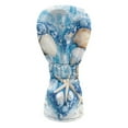 thumbnail image 2 of Yuyamidu Starfish Shell Golf Headcovers, Waterproof PU Leather Golf Head Covers for Hybrid Fairway Driver Blue Ocean Golf Head Protective Cover, 2 of 7