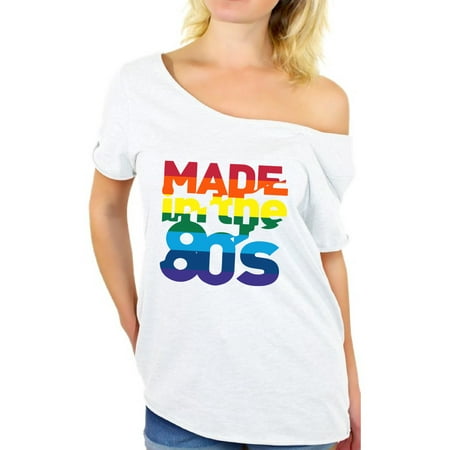 Awkward Styles Made in the 80s Shirt Rainbow 80s T shirt Rainbow Shirt 80s Birthday Shirt Gay Pride Shirt 80s Accessories 80s Rock T Shirt 80s T Shirt 80s Costume 80s Clothes for Women 80s Outfit