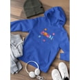 thumbnail image 3 of Colorful Buon Ferragosto Hoodie Juniors -Image by Shutterstock,  Small, 3 of 4
