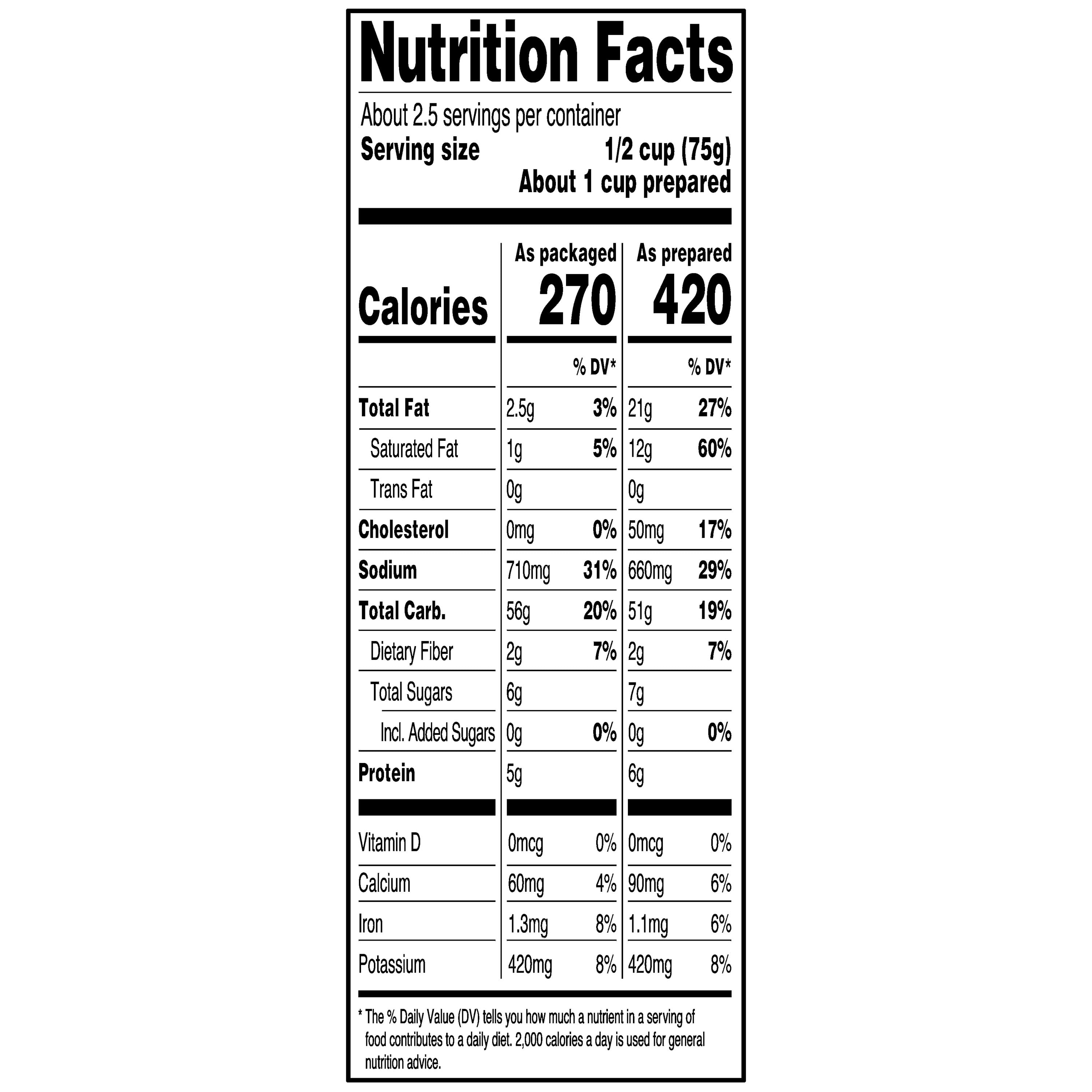 (4 pack) Great Value Gluten-Free Macaroni & Cheese, 6 oz