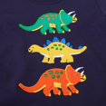 thumbnail image 5 of Sudaderas con capucha y bordado de dinosaurios para niños de 2 a 7 años, ropa para niños, suéteres de manga larga, tops de otoño y primavera, 5 of 5