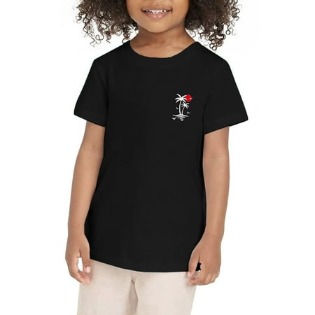

Kids Boys Girls Tee Summer Coconut Tree Sunset Beach Top Hawaii Vacation Short Sleeve Tropical Shirts