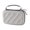 Gray, variant on Zippered Phone Storage Case with Hard Shell Exterior, Five Compartments and Compact Size for Travel Accessories