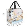 thumbnail image 3 of Sikiie Cute Animals Lunch Bag for Women & Men Adult Insulated Lunch Box, Food Lunch Containers Lunch Tote Bags for Work, Travel, Outdoor, 3 of 8