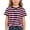 1-Pink652, variant on Byoo Tween Girls Stripe T Shirt Crew Neck Short Sleeve Breathable Lightweight Tee Comfy Pullover Top