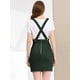 thumbnail image 5 of Falda de tirantes Rectos Allegra K Día de San Patricio Verde oscuro S, 5 of 6