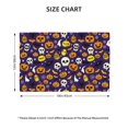 thumbnail image 2 of Placemats Set of 4, ghost pumpkins halloween Place mats for Dining Table Indoor/Outdoor, Cute Heat Resistant Washable Table Mats(18" x 12"), 2 of 8