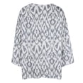 thumbnail image 3 of Womens Long Sleeve Tops Womens Plus Size Tops Casual T-Shirt Longline Blouses Watercolor Printed Round Neck Tops for Women 2024 Tunic Cotton Tops for Women 2024 Baggy T Shirts for Women, 3 of 5