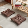 thumbnail image 6 of Crystal Velvet Cushion, Square Chair Pad, 40x40cm, Polyester Spandex Blend, Home Office Decor,Vsgery, 6 of 8