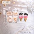 thumbnail image 4 of Lindo molde for recortar pendientes con forma de contorno de helado de cerámica blanda, molde decorativo for recortar de cerámica blanda de plástico DIY, 4 of 4