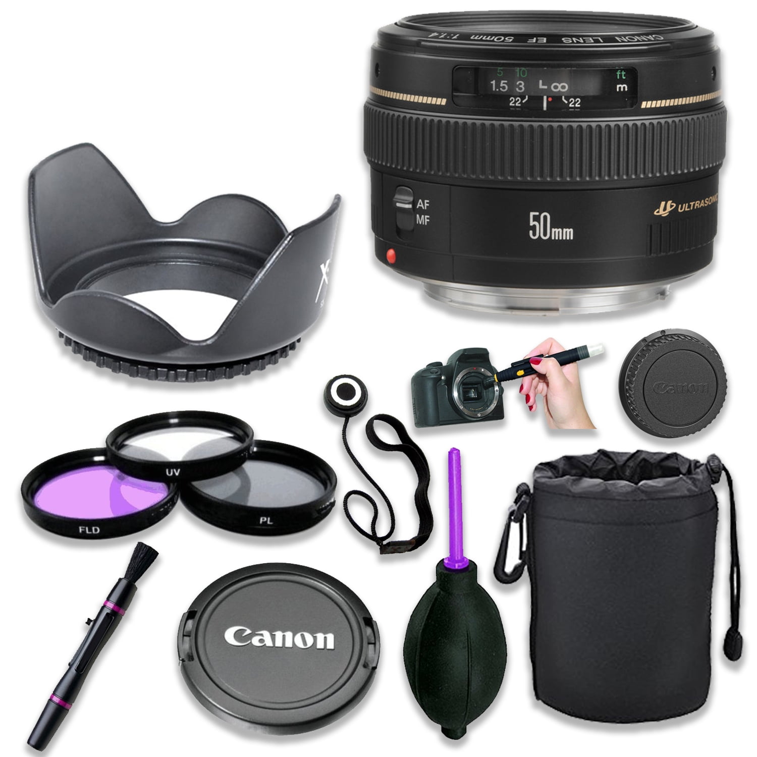 Lens Cap Cover Keeper Protector for Canon EF 50mm f//1.4 USM Lens