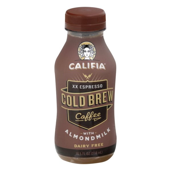 Califia Farms XX Espresso Cold Brew Coffee with Almond Milk, 10.5 Fl. Oz. - Walmart.com ...