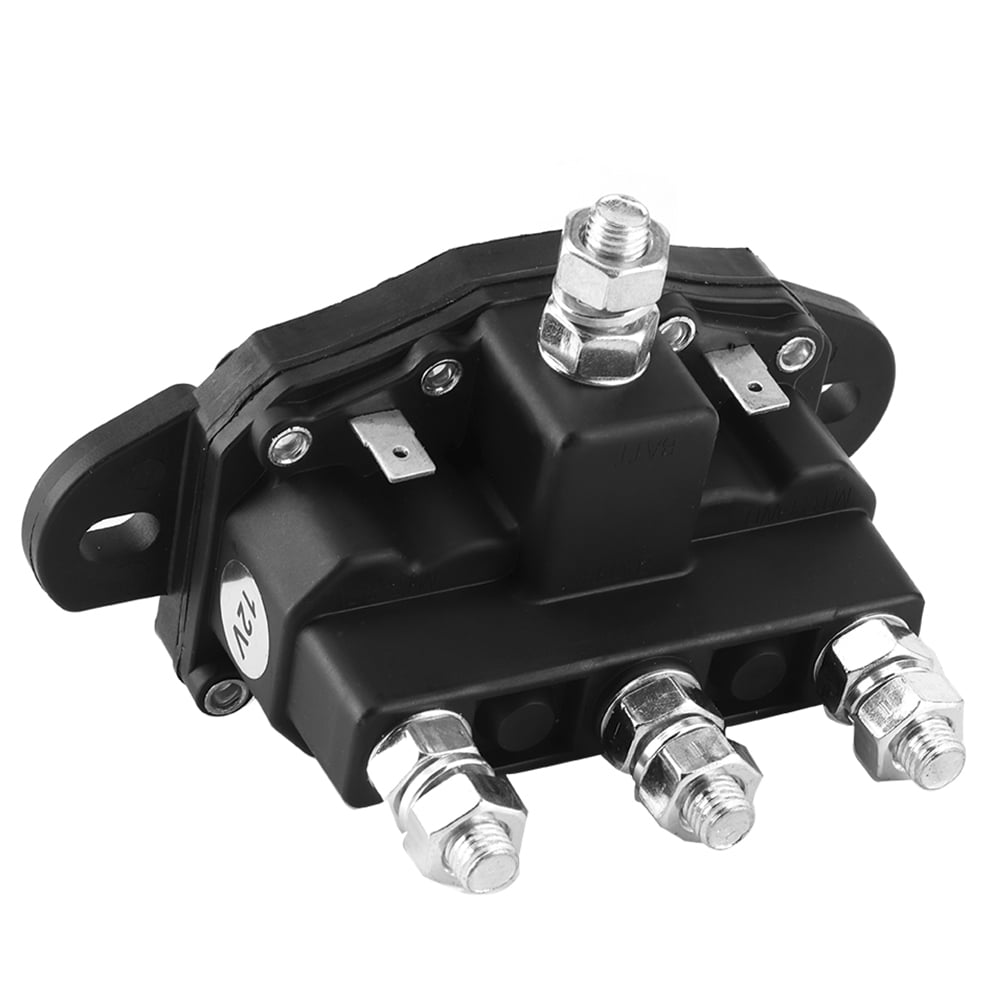 6660-110 Reversing Solenoid Contactor Relay Relay Winch Motor Reversing Solenoid 12V Relay Winch Motor Reversing Solenoid Switch Replacement Accessories 24450BX