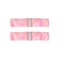thumbnail image 1 of Cinturones anchos elásticos para mujeres INSPIRE CHIC con hebillas entrelazadas y decoraciones de lentejuelas brillantes para vestidos en color rosa, 1 of 6