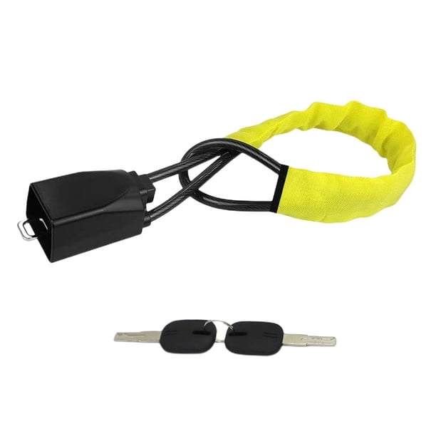 Cerradura de Seguridad Antirrobo Kuymtek para Vehículo Automático Amarillo