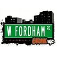 thumbnail image 2 of CafePress - W Fordham Rd -  Round Wood Ornament 4", 2 of 2