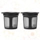 thumbnail image 3 of 2pcs Prácticos filtros de máquina de café Vasos de filtración de café útiles Accesorio de café para cafetería en el hogar (negro, 53 ml / 19 g), 3 of 5