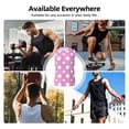 thumbnail image 5 of Disketp Purple And White Polka Dot Sleeveless Tshirts for Men, Muscle Shirts for Men Dry Fit Tank Top-Medium, 5 of 5