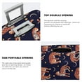 thumbnail image 5 of Lsque Leopard Print Printed Luggage Cover, Travel Luggage Protector,Scratch and Dirt Resistant, Fits 18-32 Inch Luggage - Large, 5 of 9