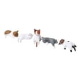 thumbnail image 2 of Figuras decorativas para monitores de computadora, estatuas de gatos pequeños, sillas de escritorio, artesanías de resina Estilo C, 2 of 9